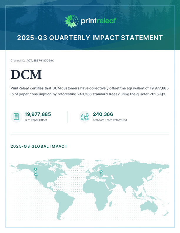 2025-Q3 Quarterly Impact Statement
