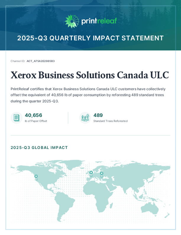 2025-Q3 Quarterly Impact Statement