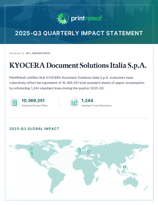 2025-Q3 Quarterly Impact Statement