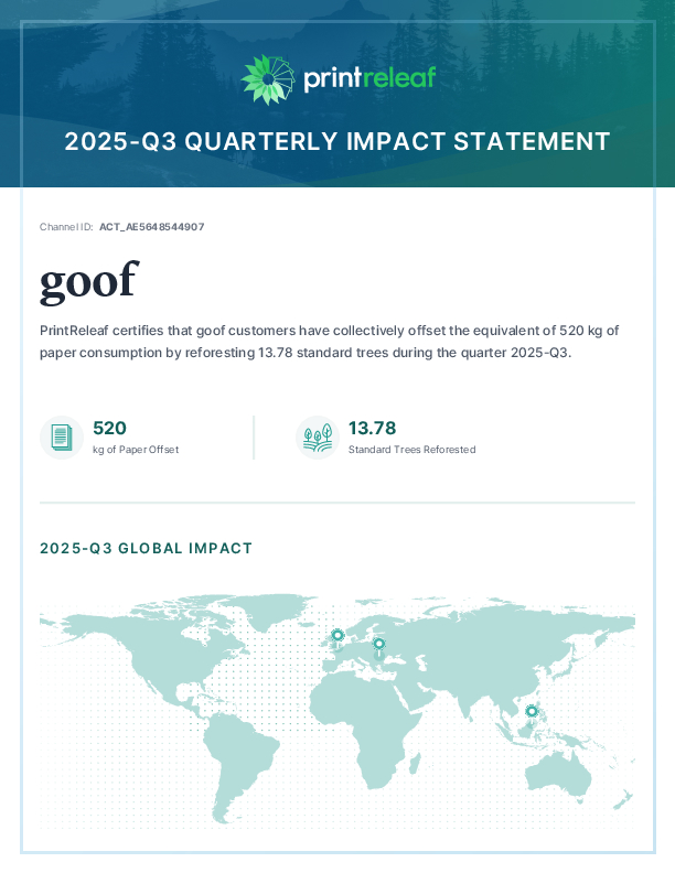 2025-Q3 Quarterly Impact Statement